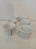 6 TAZZE CAFFE' PORCELLANA IPA ARABICAFFE'
