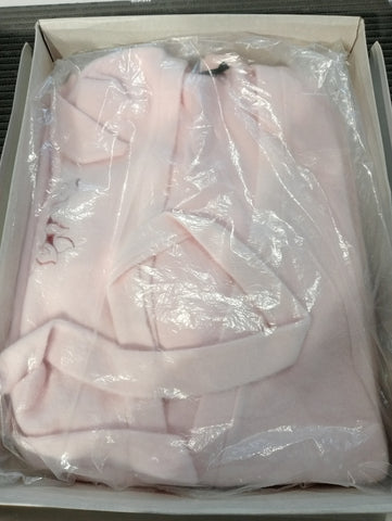 VESTAGLIA DONNA TG48 ROSA IN PILE