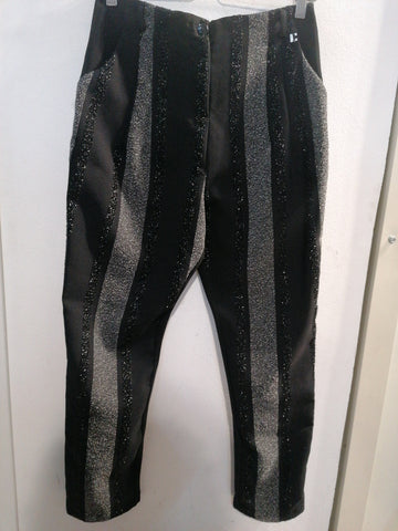 PANTALONE COCONUDA TGM NERO PAILETTES