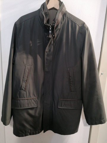 GIUBBOTTO SFODERABILE P.COFOX TG48 MARRONE UOMO