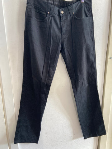 JEANS TRUSSARDI TG50 NERO UOMO