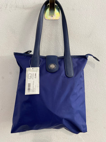 BORSA CKJ BLU ROYAL IN TESSUTO