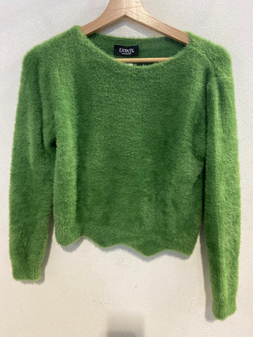 MAGLIONE CORTO EXTASY TGS VERDE DONNA