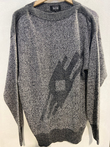 MAGLIONE STUDIO MB TGL GRIGIO DONNA