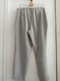 PANTALONE RAGNO TGL BIANCO/NERO RICAMATO