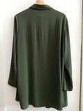 CAMICIA DONNA SOTTOMARINO TG50 VERDE