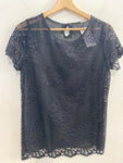 MAGLIA INTIMISSIMI TGS NERO VELATO TRAFORATA