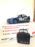 MODELLINO TELECOMANDATO A BENZINA SUBARU RALLY THUNDER TIGER H14XL38XP15 CM ( ACCESSORI ALLA CASSA )