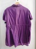 CAMICIA SANDRO FERRONE TG48 VIOLA DONNA