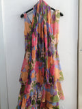 ABITO PENNYBLACK TGS VOILANT A FIORI COLORATI+STOLA