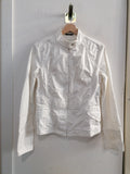GIUBBINO SISLEY TG44 BIANCO DONNA