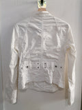 GIUBBINO SISLEY TG44 BIANCO DONNA