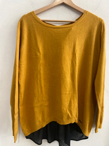 MAGLIA KORALLINE TG S GIALLO DONNA