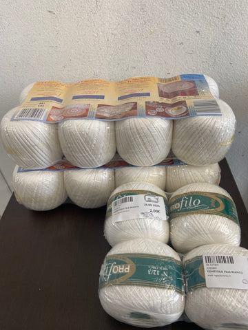 GOMITOLO FILO BIANCO