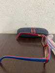 MONTATURA DA VISTA TOMMY HILFIGER ROSSO/BLU