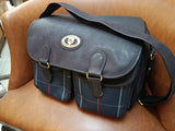 BORSA BAULETTO BURBERRY BLU IN PELLE