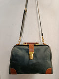 BORSA SEMIRIGIDA BRIC'S DA VIAGGIO BLU/MARRONE