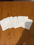 6FAZZOLETTI UOMO COTONE BIANCO