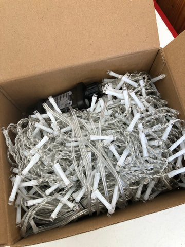 LUCI NATALIZIE COLORATE PER ESTERNO PARI AL NUOVO