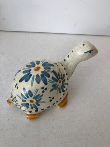 TARTARUGA IN CERAMICA CALTAGIRONE H10XL15XP8 CM