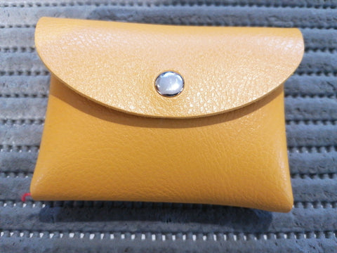 PORTA MONETE SQNA GIALLO