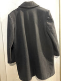 CAPPOTTO DONNA TG46 LANA GRIGIO SCURO