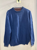 MAGLIONE UOMO TG50 BLU/BORDEAUX