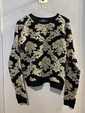 MAGLIONE PULL&BEAR TGM NERO/DORATO