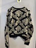MAGLIONE PULL&BEAR TGM NERO/DORATO