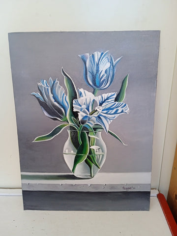 QUADRO OLIO SU CARTONE 57X43 CM