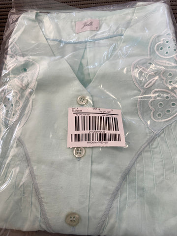 CAMICIA DA NOTTE JOELLE TGV AZZURRO