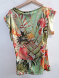 MAGLIA MISS FREE TGS VERDE FANTASIA E PAILETTES