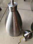SOSPENSIONE UNA LUCE IN METALLO MASSIVE H30XDIAMETRO15 CM