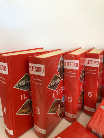 ENCICLOPEDIA IL TESORO UTET 1968 9 VOL