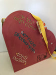 SCATOLA CARTONE CUORE MY DOLL H40XL47XP14 CM