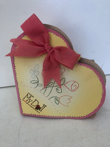 SCATOLA CARTONE CUORE MY DOLL H14XL20XP5 CM