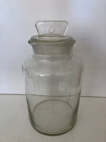 VASO IN VETRO DA FARMACIA H29XDIAMETRO10 CM