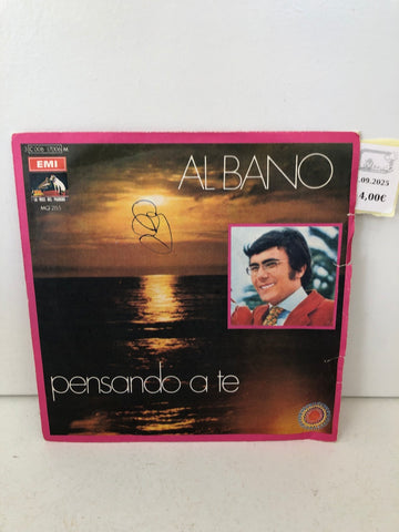 DISCO 45 GIRI PENSANDO A TE - ALBANO