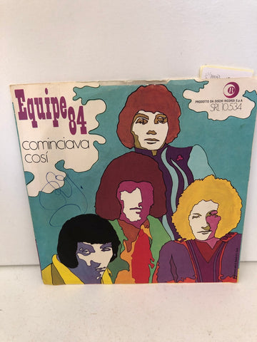 DISCO 45 GIRI TUTTA MIA LA CITTA' - EQUIPE 84