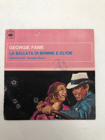 DISCO 45 GIRI LA BALLATA DI BONNIE E CLYDE - GEORGE FAME