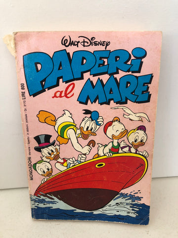 FUMETTO PAPERI AL MARE