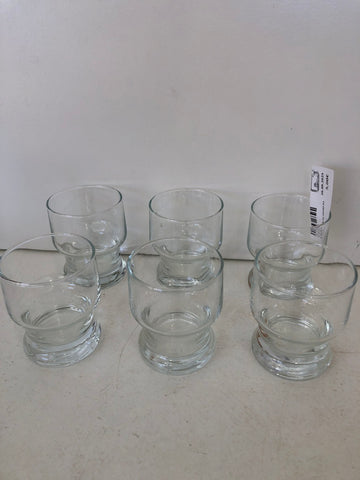 6 BICCHIERI IN VETRO DA AMARO