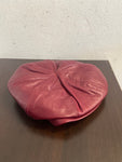 BASCO IN PELLE ROSSO