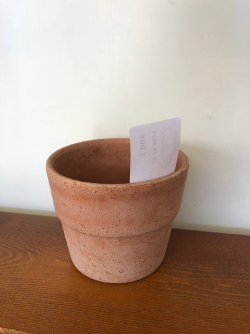 CACHE POT ROTONDO IN TERRACOTTA DE ROMA H8XDIAMETRO8 CM