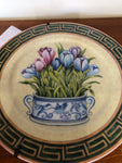 PIATTO MURALE PORCELLANA HENRIETTE H2XDIAMETRO18 CM