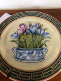 PIATTO MURALE PORCELLANA HENRIETTE H2XDIAMETRO18 CM