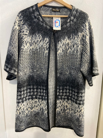 GIACCA CARDIGAN MARA CAROL TG46 GRIGIO FANTASIA