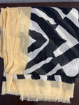 PASHMINA BASILE FANTASIA ZEBRATA/BEIGE
