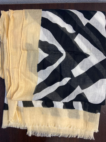 PASHMINA BASILE FANTASIA ZEBRATA/BEIGE