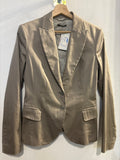 GIACCA SISLEY TG.44 GRIGIO DONNA